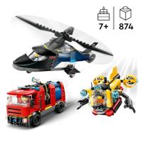 LEGO® City 60462 Helikopter, brandweerauto en onderzeeër remix - thumbnail