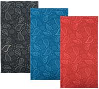 OXFORD multifunctie doeken "comfy neckerchief comfy paisley red 3-pack - thumbnail