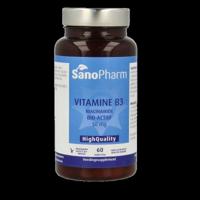 SanoPharm Vitamine B3 niacinamide 50mg 60 Tabletten - thumbnail
