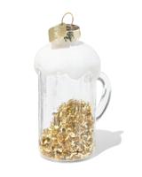 HEMA Kersthanger 9.5cm glas bier - thumbnail