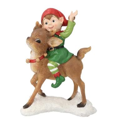 Elf en Rendier 2 22,1 cm Buitengewoon de Boet - Buitengewoon de boet Elf en Rendier 2 22,1 cm Buitengewoon de Boet - Buitengewoon de boet