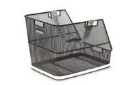 Fietsmand Basil Class 38 x 31 x 27 cm - zwart - thumbnail