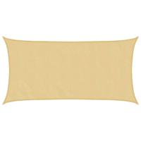 VidaXL Zonnezeil 4x2 m 100% polyester oxford zandkleurig - thumbnail