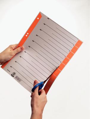 Scheidingsbladen leitz 1652 karton a4 230 gr geel Scheidingsbladen leitz 1652 karton a4 230 gr geel