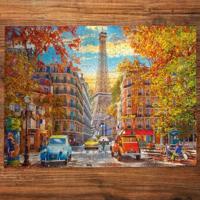 Autumn in Paris Puzzel 1000 Stukjes - thumbnail
