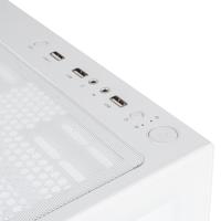 ATX Semi-toren BehuizingNox-Xtreme NXHUMMERVSNWH Wit - thumbnail