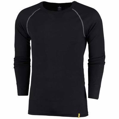 Lichtgewicht Thermoshirt Heren | Black | XL