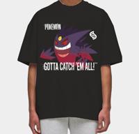 Pokémon Mega Evolutions T-Shirt Gotta Catch Em All Size M - thumbnail