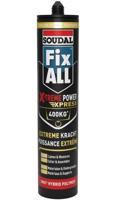 Soudal Fix -All X-Treme Power X-Press | Montagelijm | Zwart | 280 ml - 155119 - thumbnail