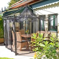 Brettschneider Klamboe Garden Zwart 3x3 - thumbnail