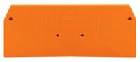WAGO 279-339 Afsluit- en scheidingsplaat Oranje 100 stuk(s) - thumbnail