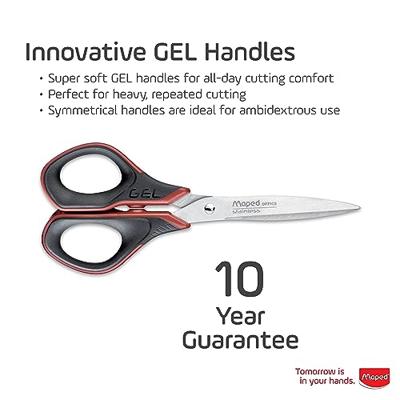 Maped schaar Advanced Gel 17 cm zwart en rood