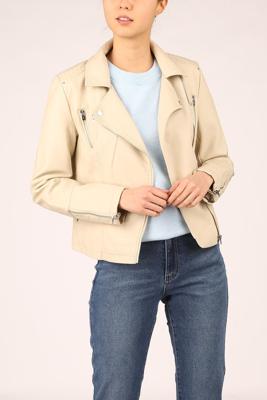 Only Gemma Faux Leather Biker