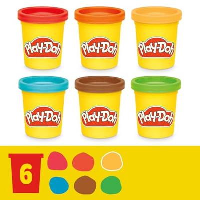 Play-Doh grillplezier - 6 kleipotjes Play-Doh grillplezier - 6 kleipotjes
