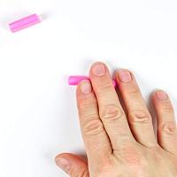 Fimo effect boetseerklei neon roze, 57gr - thumbnail