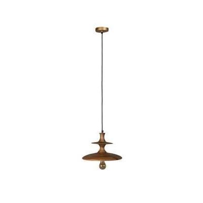 Dutchbone Hanglamp 'Cath' Mangohout, 34cm