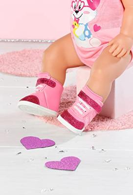 BABY born sneakers - 43 cm - roze