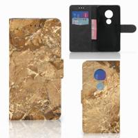 Motorola Moto G7 Play | Bookcase | Marmer Creme - thumbnail