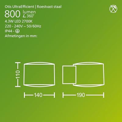 Otis ue wa 4,3w 27k ss Philips - Philips