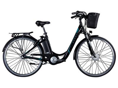 Zündapp Elektrische fiets City Z510 (Zwart/turquoise)