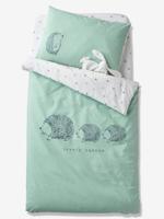 Dekbedovertrek baby bio collection LOVELY NATURE groen/ivoor - thumbnail