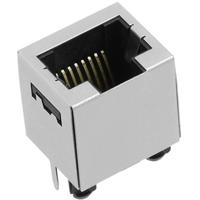 encitech RJJS-88-A22-E1V RJ45-connector 3251-0015-01 Bus, inbouw verticaal Aantal polen (sensoren) 8P8C Metaal 1 stuk(s) - thumbnail
