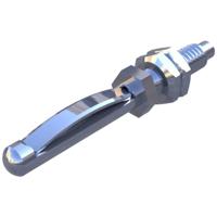 SKS Hirschmann VST 20 Banaanstekker Stekker, inbouw verticaal Stift-Ø: 4 mm Vernikkeld 1 stuk(s) - thumbnail