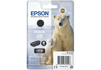 Epson C13T26014022 6.2ml 220pagina's Zwart inktcartridge