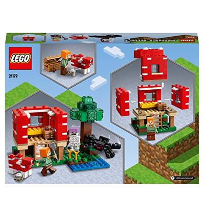 Lego Minecraft 21179 The Mushroom House - thumbnail
