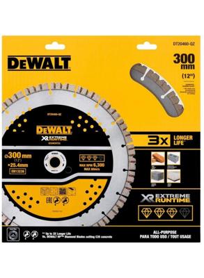 DeWalt DT20460-QZ Elite Diamantblad | Gesegmenteerd | 305 mm | Extreme Runtime | Universeel - DT20460-QZ