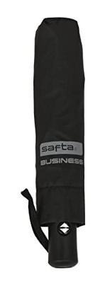 Opvouwbare Paraplu Safta Business Zwart (Ø 102 cm)