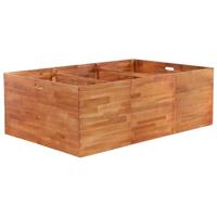 VidaXL Plantenbak verhoogd 150x100x50 cm acaciahout - thumbnail