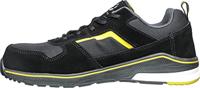 Albatros Court Black Low 647600263000042 Lage veiligheidsschoenen ESD S3 Schoenmaat (EU): 42 Zwart, Geel 1 paar - thumbnail