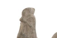 Decoratieve figuren Home ESPRIT Grijs Kip Verouderde afwerking 25 x 16 x 32 cm - thumbnail