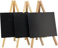 Securit tafelkrijtbord Mini, ft 24 x 15 cm, beuk, pak van 3 - thumbnail