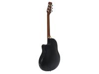 Dimavery RB-300 elektrisch-akoestische westerngitaar blauw gevlamd - thumbnail