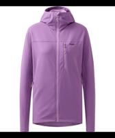 Haglofs Rosson Mid Hood Fleece Dames Purple Ice S - thumbnail