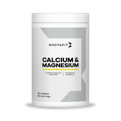 Calcium & Magnesium (180 Tabletten) | Body & Fit | 180ct