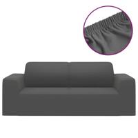 VidaXL Tweezitsbankhoes stretch polyester jersey antracietkleurig - thumbnail