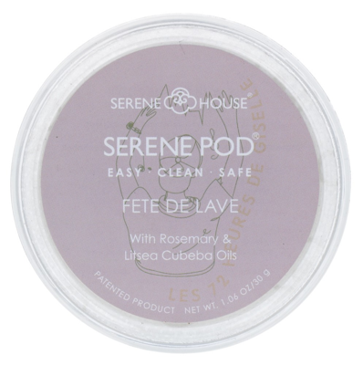 Serene House Fete De Lave Pod Rosemary Litsea Cubeba Oils