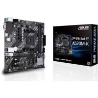 Asustek Computer PRIME A520M-K Moederbord Socket AMD AM4 Vormfactor Micro-ATX Moederbord chipset AMD® A520 - thumbnail