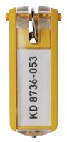 Durable 195704 Key Clip - 1957 Sleutelhanger Geel 6 stuk(s) - thumbnail