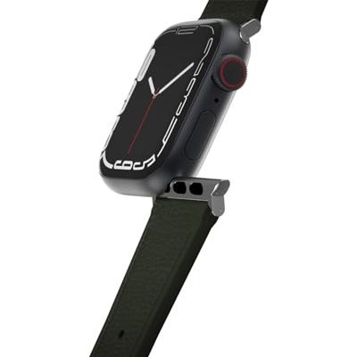 OtterBox Symmetry Cactus Leather horlogeband voor Apple Watch 42mm/41mm/40mm, vervangende duurzame, zachte band voor Apple Watch, Groen