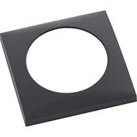 Berker 918272505 Schakelmateriaal Frame Frame Integro Flow Antraciet 1 stuk(s) - thumbnail