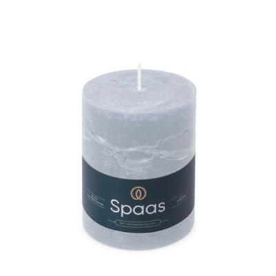 Kaars rustiek 80/110 mm lichtblauw Spaas - Spaas Kaars rustiek 80/110 mm lichtblauw Spaas - Spaas