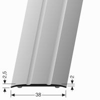 Dilatatieprofiel zelfklevend 37 mm alu brons - 100 cm - thumbnail