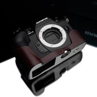 Gariz Halfcase XS-CHEM1IIBR Brown Olympus EM-1 II en E-M 1 III - thumbnail