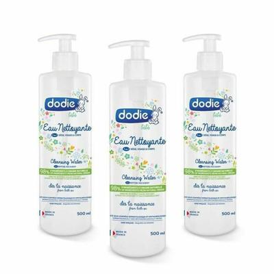 DODIE Partij van 3 reinigingswaters 500ml