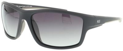 H.I.S zonnebril gepolariseerd rechthoekig cat. 3. zwart/grijs H.I.S zonnebril gepolariseerd rechthoekig cat. 3. zwart/grijs