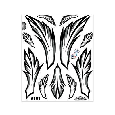 Stickerset moderne veren